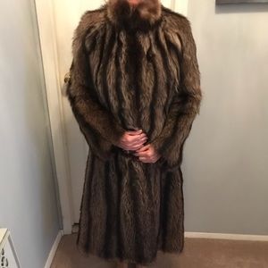 *PRICE DROP* REAL RACOON FUR COAT